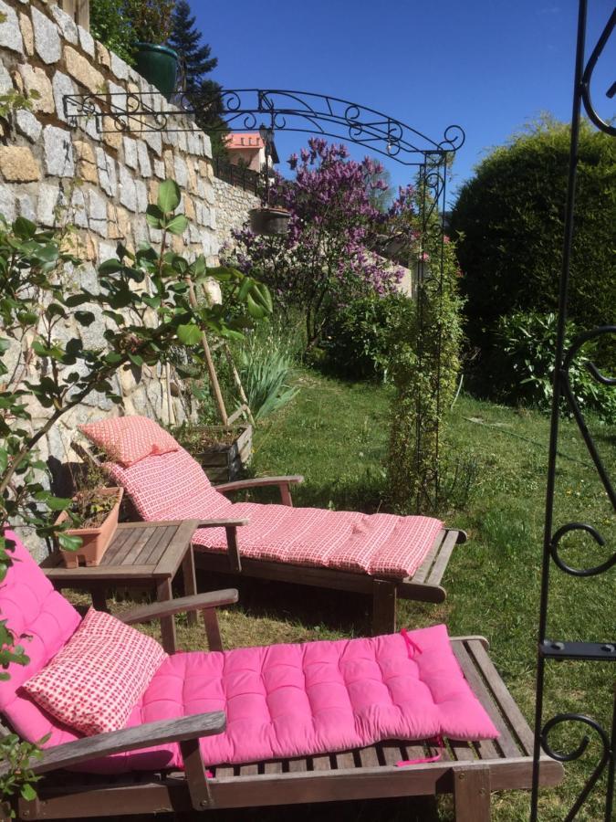 Rez De Jardin De Chalet Bois , Calme Et Verdure ! Saint-Martin-Vésubie Екстериор снимка