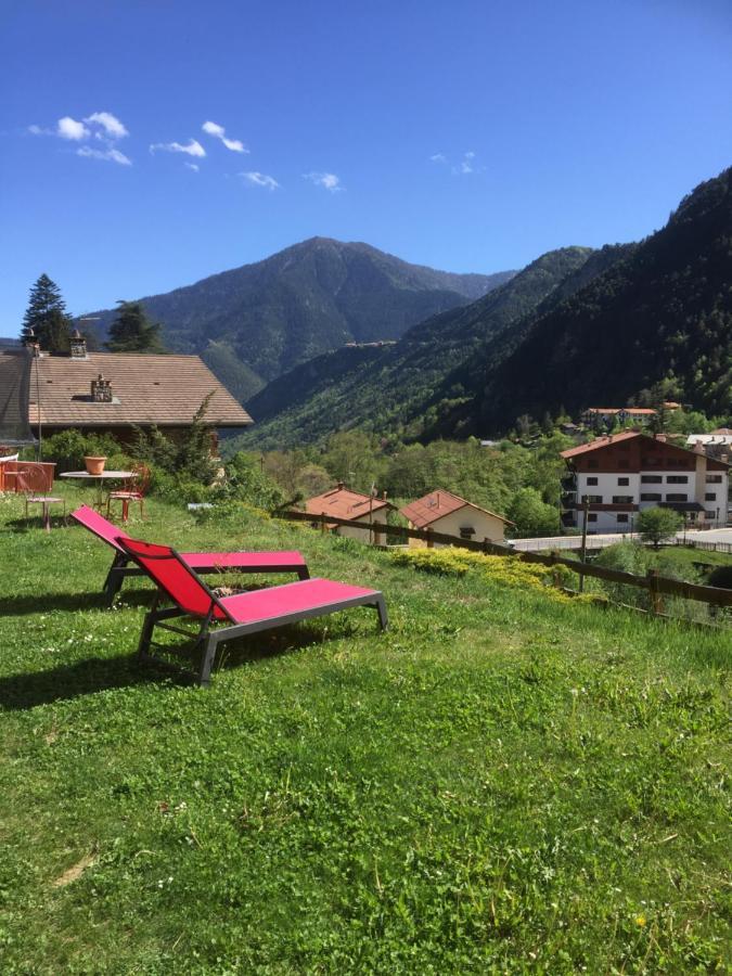 Rez De Jardin De Chalet Bois , Calme Et Verdure ! Saint-Martin-Vésubie Екстериор снимка